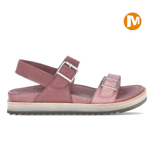 Merrell Juno Buckle Backstrap Sandalen Damen Rosa [DE-TSORC]
